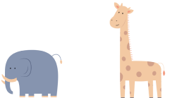 Elefant + Giraffe
